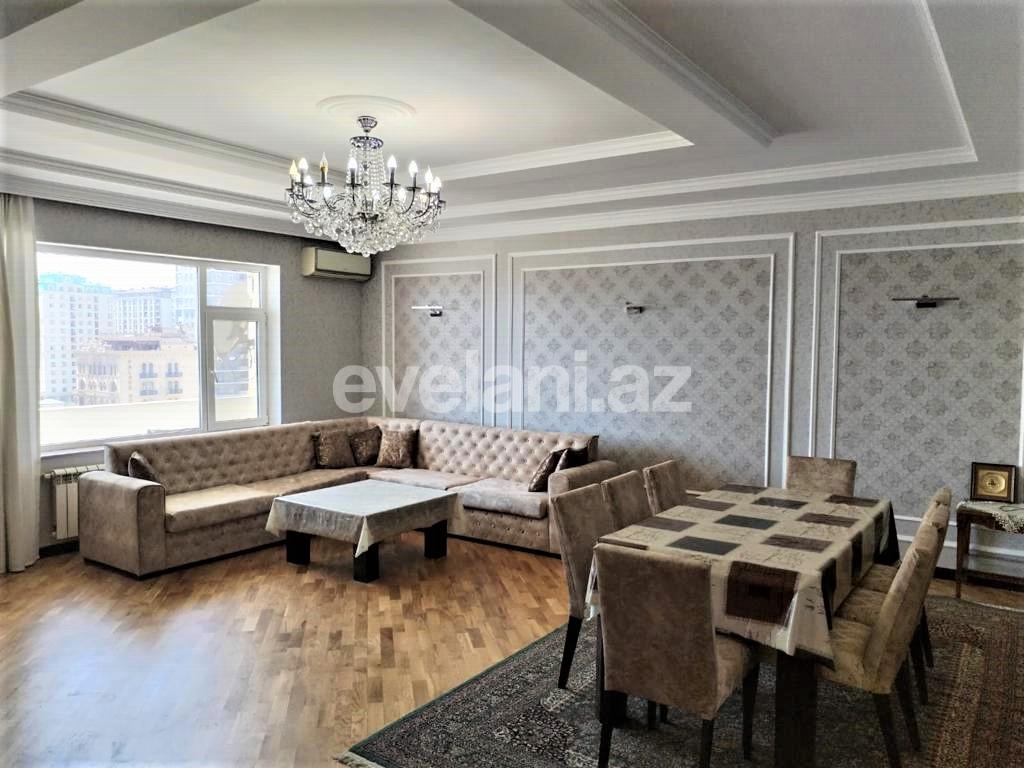 Rent, new building, 3 room, 150 m², Baku, Nasimi r, 28 may m.