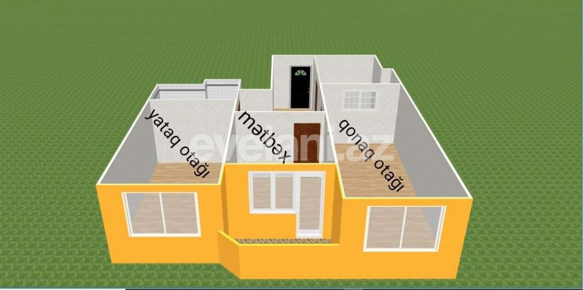 Satılır, yeni tikili, 3 otaqlı, 91.4 m², Bakı, Yasamal r, Yeni Yasamal q, İnşaatçılar m.