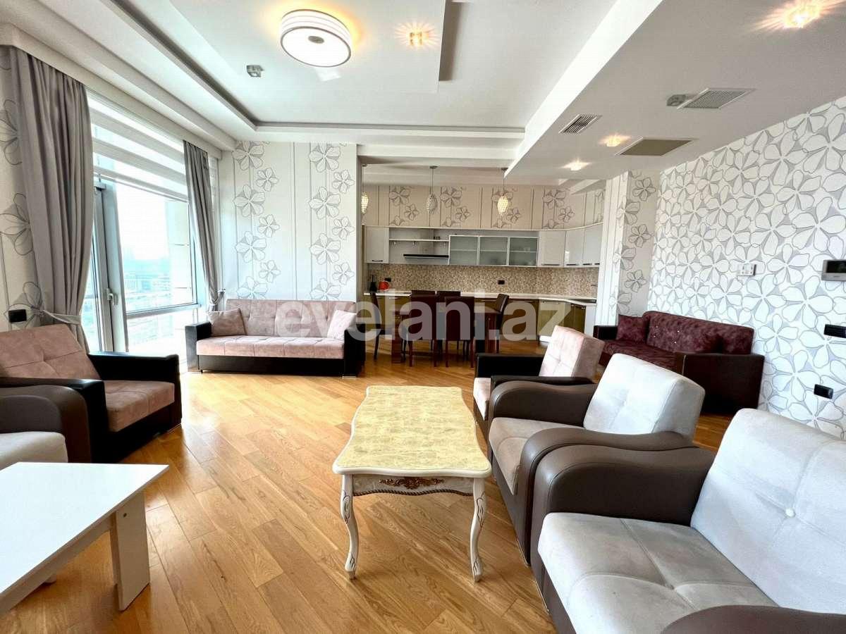 Rent, new building, 3 room, 161 m², Baku, Yasamal r, Elmlar Akademiyası m.