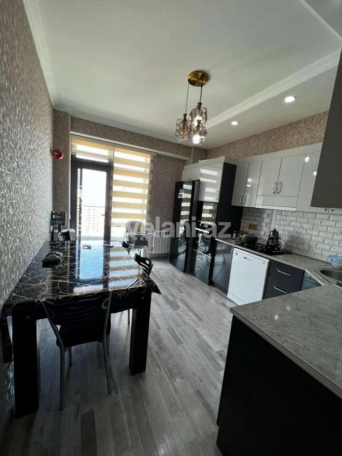 Rent, new building, 3 room, 100 m², Baku, Yasamal r, 20 yanvar m.