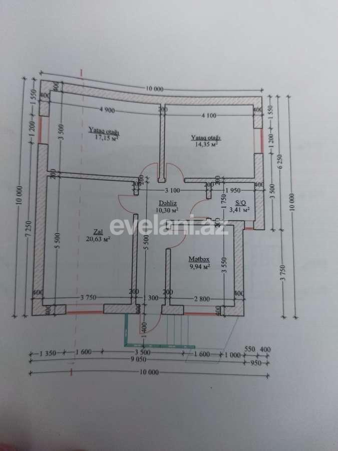 Satılır, həyət evi / bağ, 3 otaqlı, 90 m², Bakı, Sabunçu r, Zabrat q.