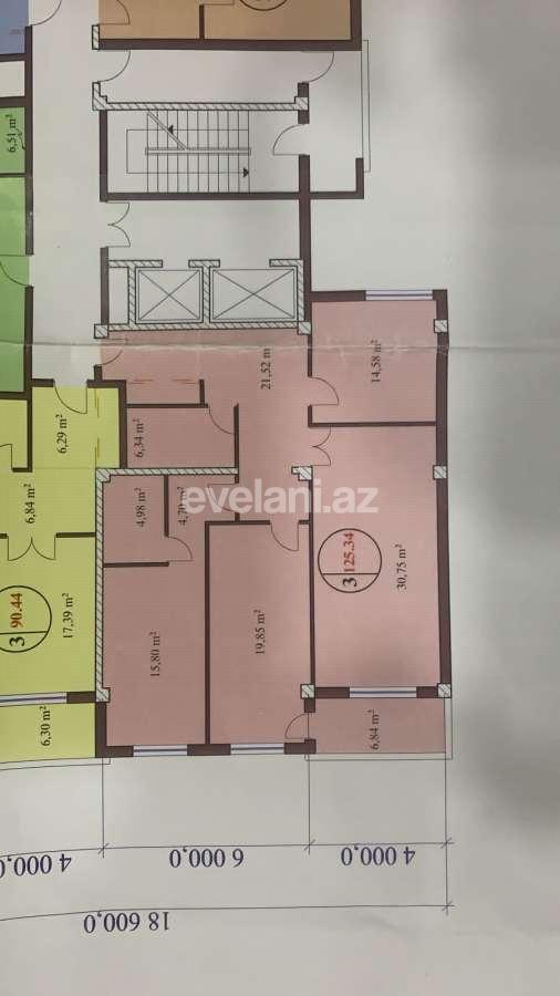 Satılır, yeni tikili, 3 otaqlı, 126 m², Bakı, Nizami r, Qara Qarayev m.