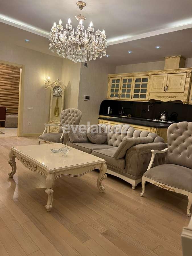 Rent, new building, 3 room, 150 m², Baku, Khatai r, Shah Ismail Khatai m.