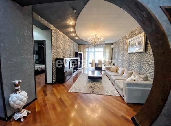 Rent, new building, 3 room, 136 m², Baku, Khatai r, Shah Ismail Khatai m.