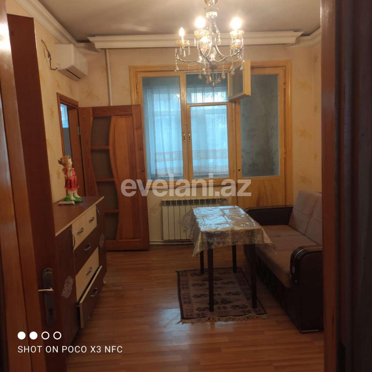 Kirayə verilir, köhnə tikili, 2 otaqlı, 45 m², Bakı, Binəqədi r, 9-cu mikrorayon q, Memar Əcəmi m.