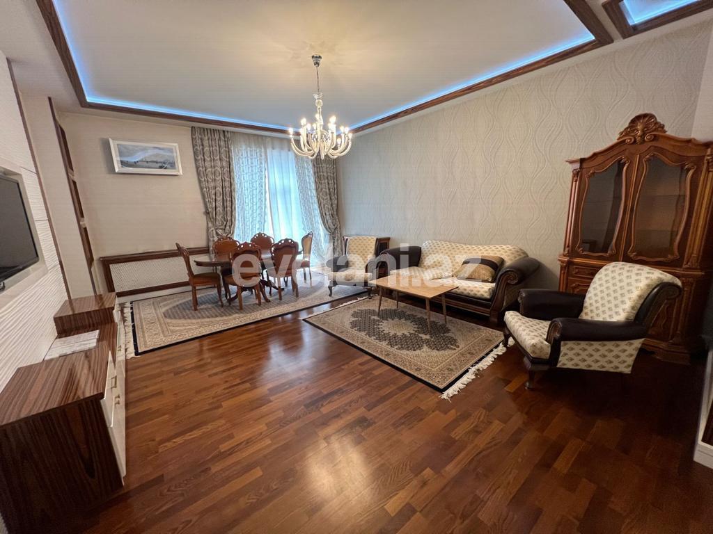 Rent, new building, 3 room, 150 m², Baku, Narimanov r, Ganjlik m.