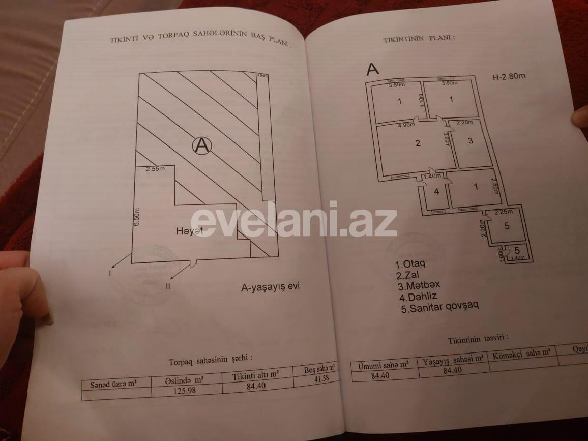 Продаётся, дом / дача, 3-комнаты, 84 m², Баку, Сабунчинский r, Сабунчи p, Кероглу m.