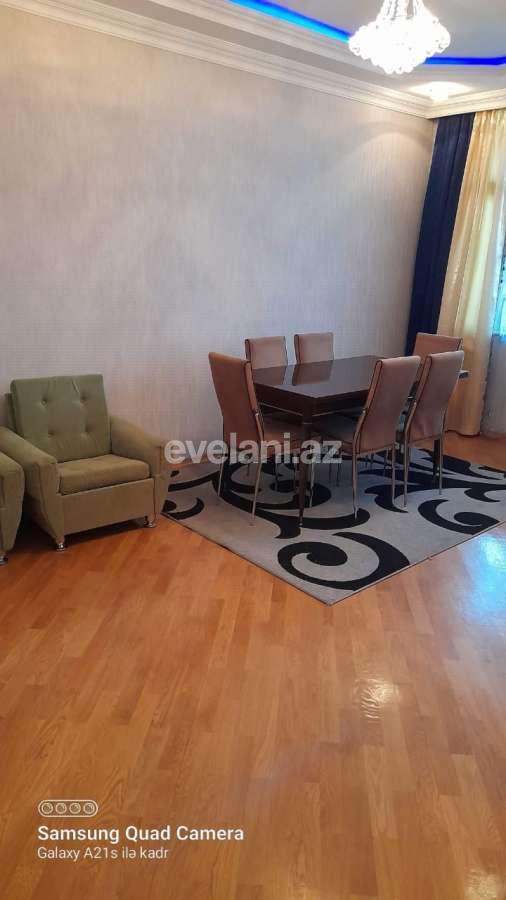 Сдаётся, новостройка, 3-комнаты, 120 m², Баку, Бинагадинский r, 9-й микрорайон p.