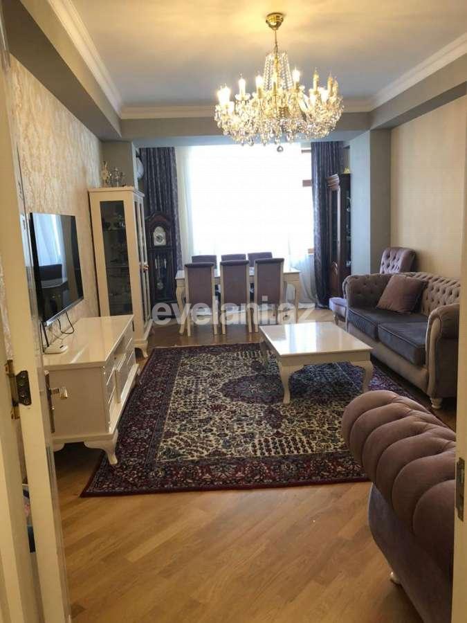 Rent, new building, 3 room, 120 m², Baku, Nasimi r, Ganjlik m.