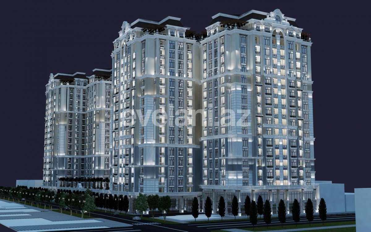 Продаётся, новостройка, 1-комнаты, 109 m², Баку, Насиминский r, Гянджлик m.