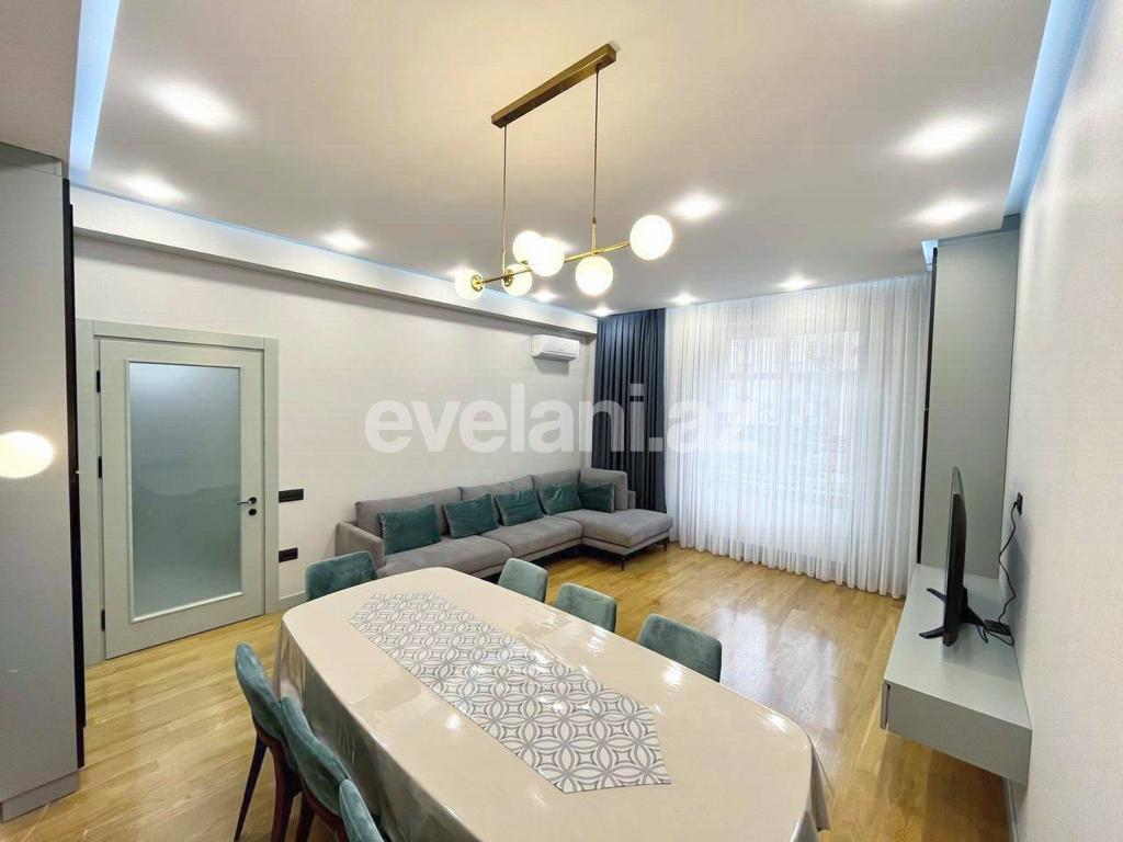 Rent, new building, 3 room, 145 m², Baku, Khatai r, Shah Ismail Khatai m.