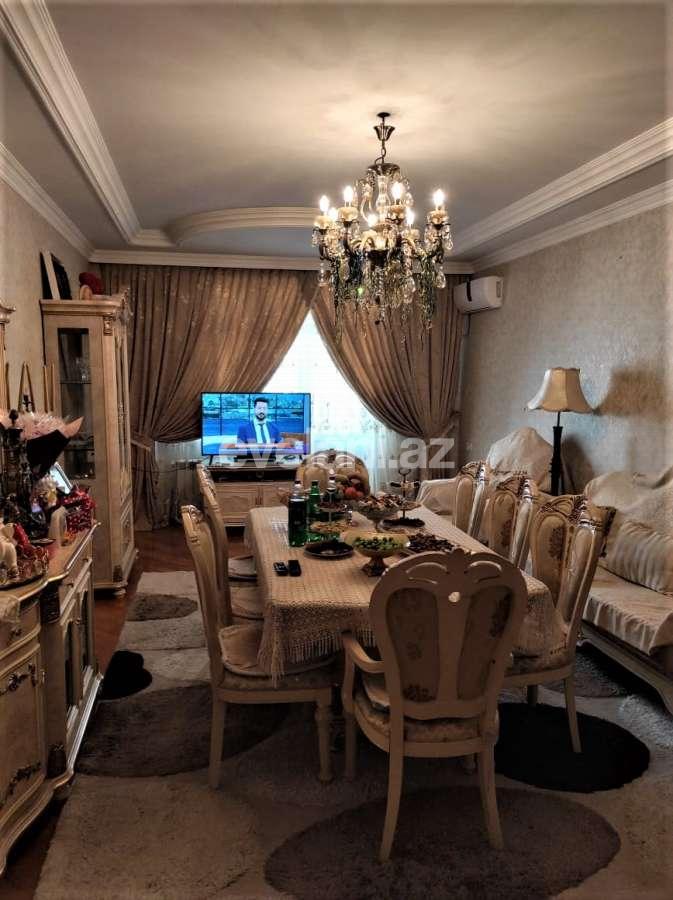 Sale, new building, 3 room, 110 m², Baku, Khatai r, Hazi Aslanov m.