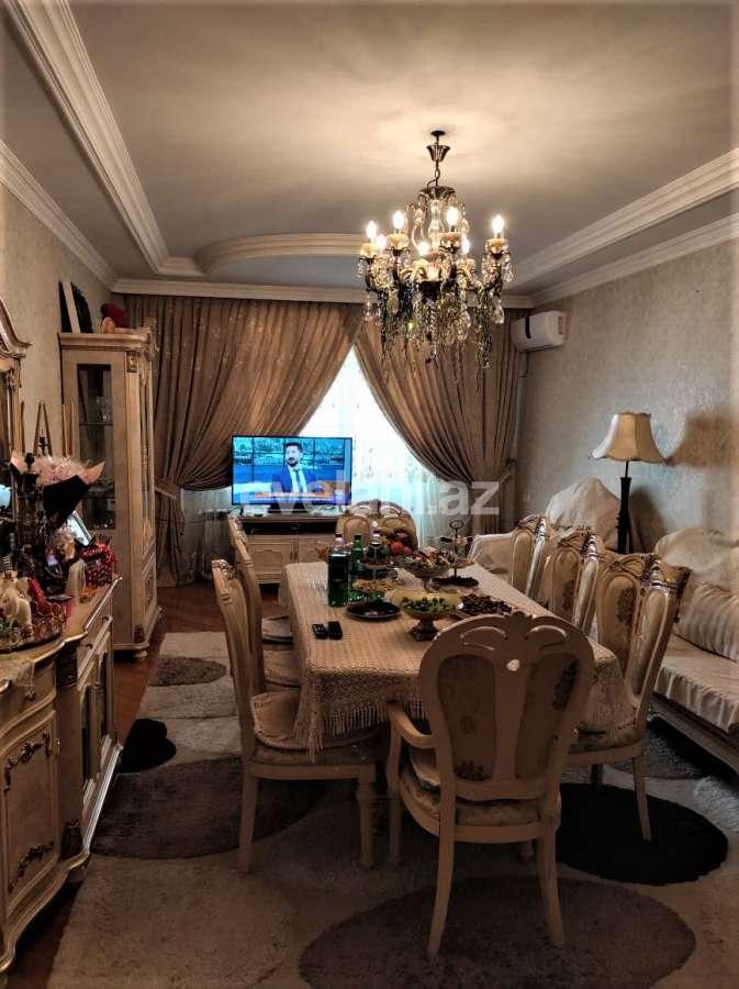 Sale, new building, 3 room, 110 m², Baku, Khatai r, Hazi Aslanov m.