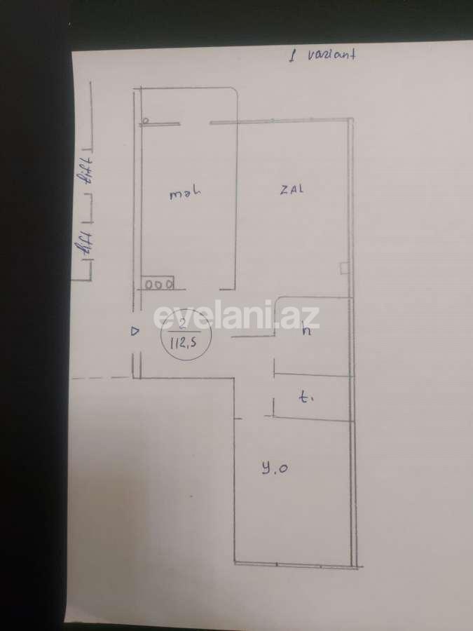Sale, new building, 2 room, 120 m², Baku, Narimanov r, Ganjlik m.