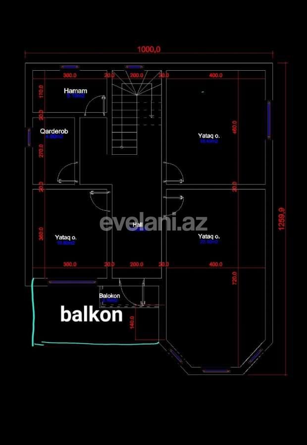 Satılır, həyət evi / bağ, 6 otaqlı, 260 m², Bakı, Sabunçu r, Ramana q.