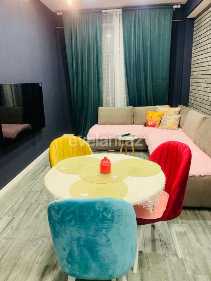 Rent, new building, 2 room, 60 m², Baku, Khatai r, Hazi Aslanov m.