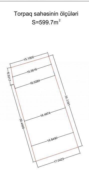 Satılır, torpaq, 6 sot, Bakı, Nərimanov r, Gənclik m.