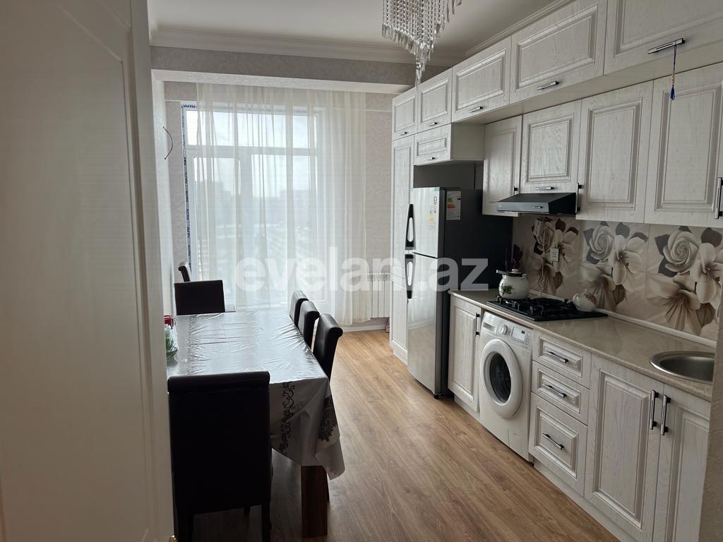 Rent, new building, 3 room, 125 m², Baku, Khatai r, Khalglar Doslugu m.
