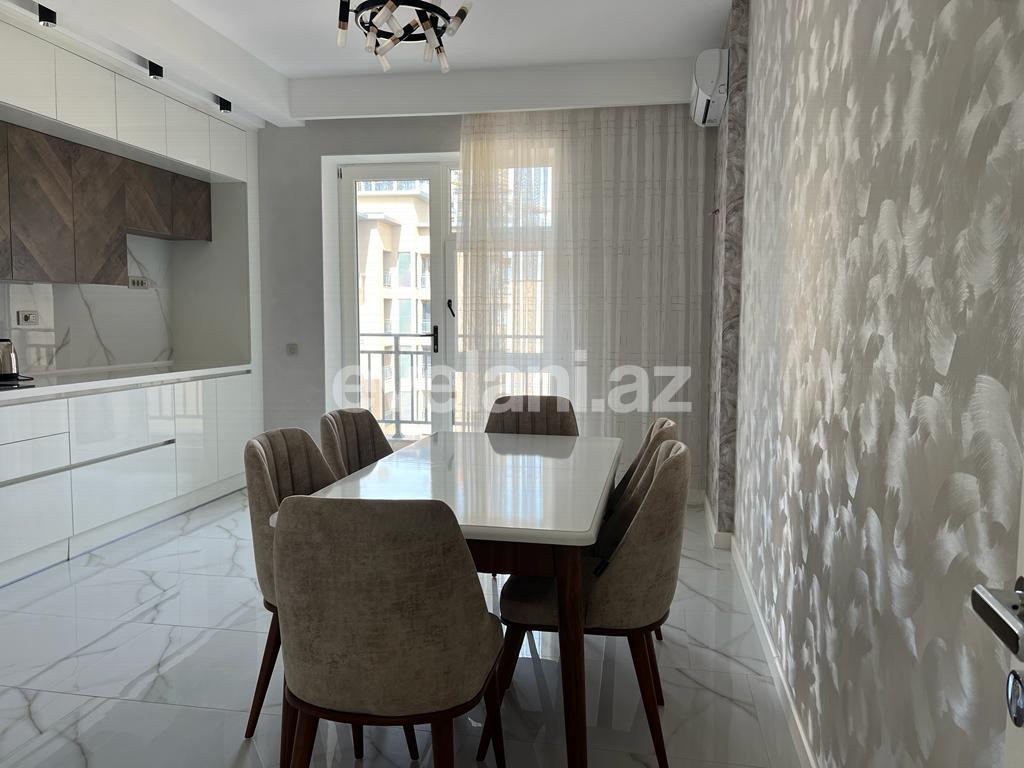 Kirayə verilir, yeni tikili, 2 otaqlı, 120 m², Bakı, Xətai r, Ağ şəhər q, Şah İsmayıl Xətai m.