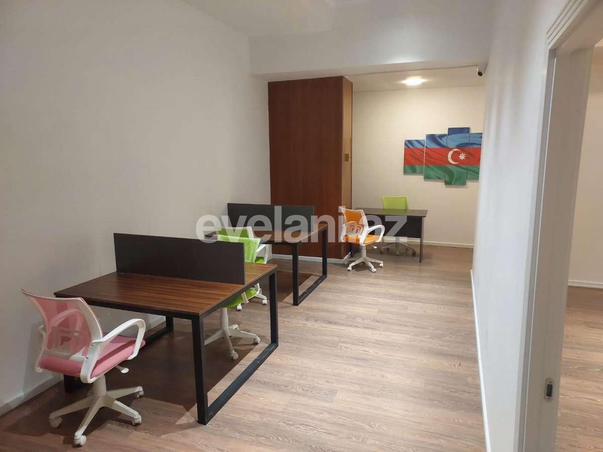 Сдаётся, офис, 3-комнаты, 130 m², Баку, Хатаинский r, Шах Исмаил Хатаи m.