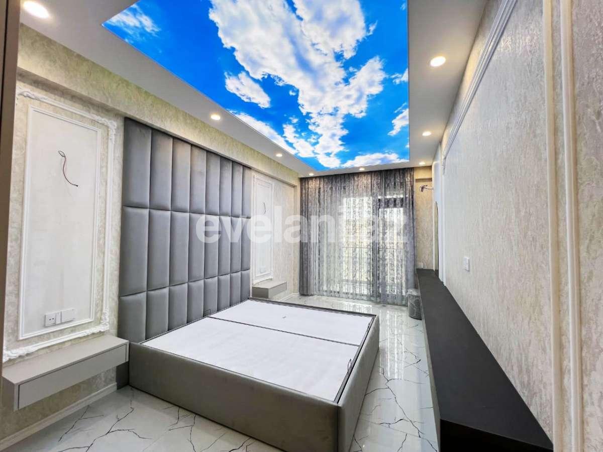 Sale, new building, 3 room, 126 m², Baku, Khatai r, Hazi Aslanov m.