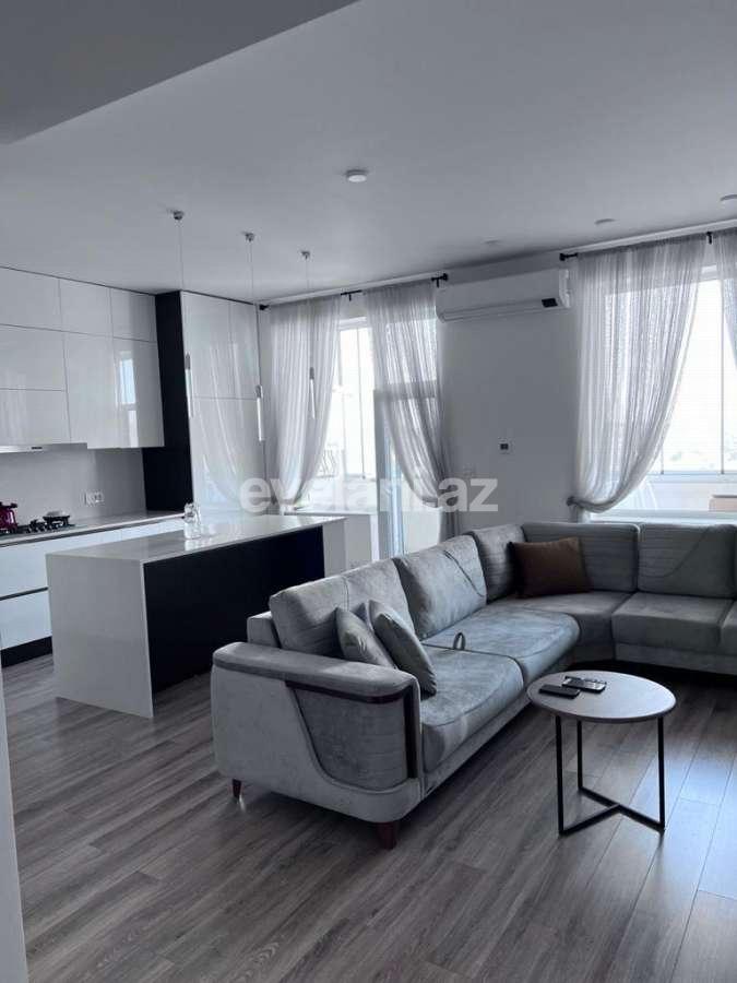 Rent, new building, 2 room, 101 m², Baku, Sabail r, Badamdar d, Elmlar Akademiyası m.