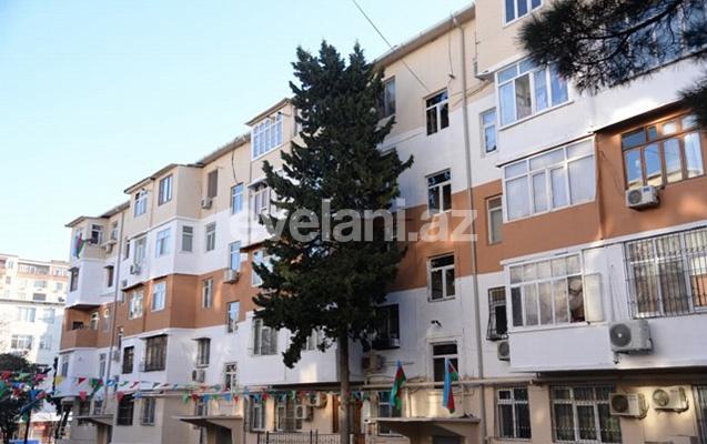 Sale, old building, 3 room, 56 m², Baku, Binagadi r, 6-th microdistrict d, Nasimi m.