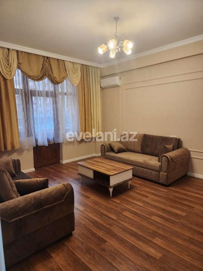 Rent, new building, 2 room, 102 m², Baku, Khatai r, Shah Ismail Khatai m.