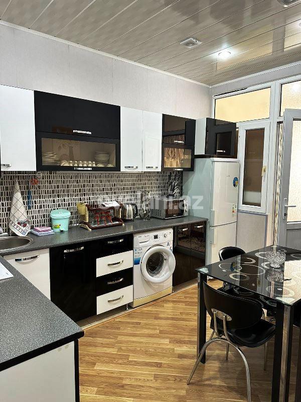 Rent, new building, 3 room, 120 m², Baku, Nizami r, 8-th kilometer d, Gara Garayev m.