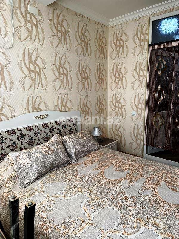 Rent, new building, 3 room, 120 m², Baku, Nizami r, 8-th kilometer d, Gara Garayev m.
