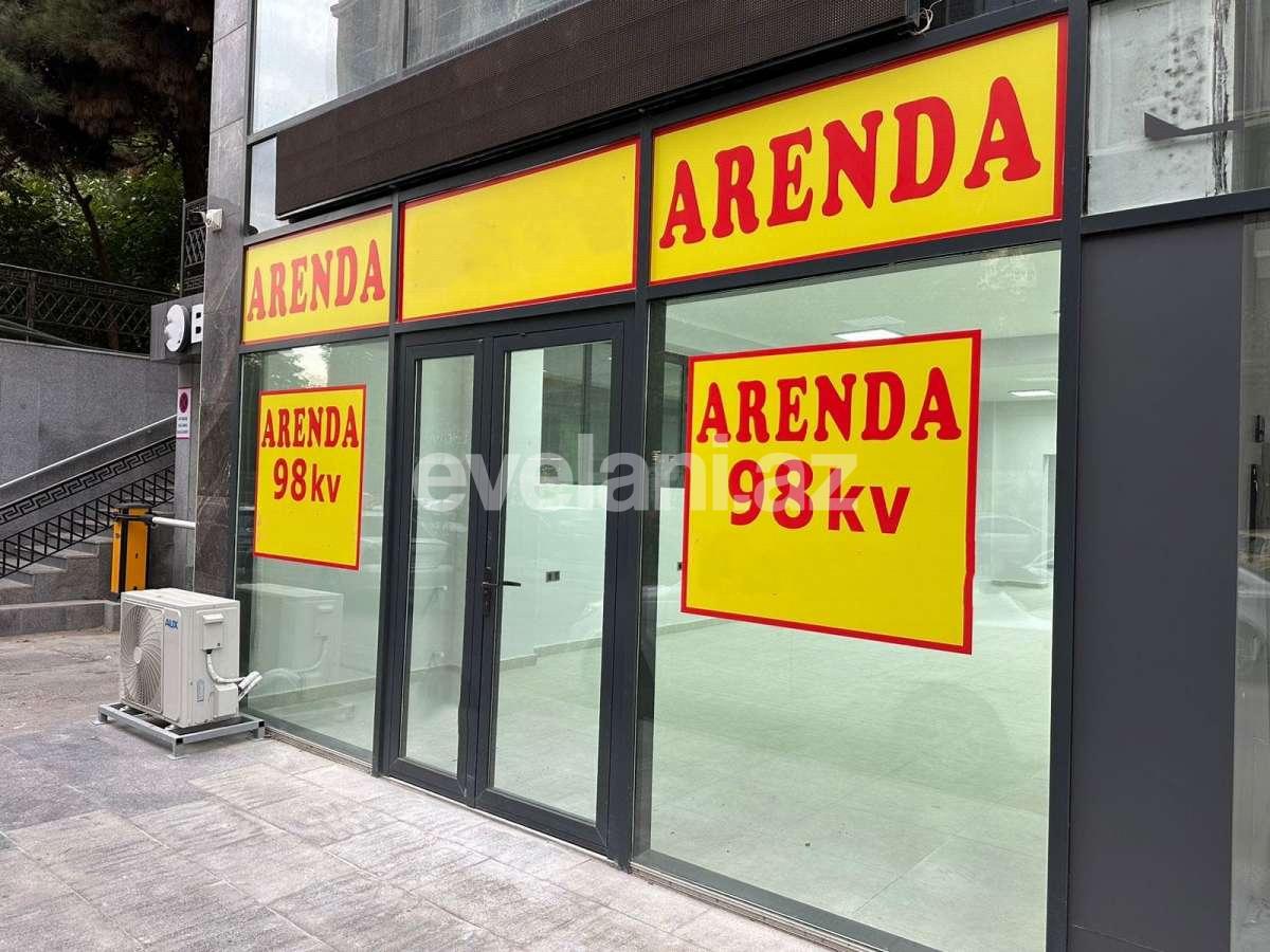 Kirayə verilir, obyekt, 98 m², Bakı, Nərimanov r, Nəriman Nərimanov m.
