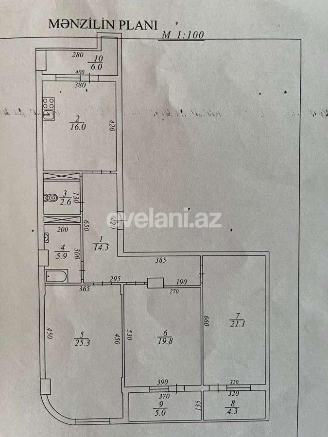 Satılır, yeni tikili, 3 otaqlı, 120 m², Bakı, Xətai r, Şah İsmayıl Xətai m.