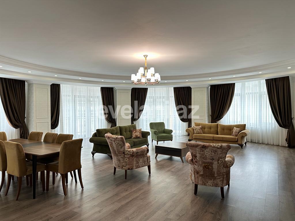 Kirayə verilir, yeni tikili, 5 otaqlı, 300 m², Bakı, Xətai r, Ağ şəhər q, Şah İsmayıl Xətai m.