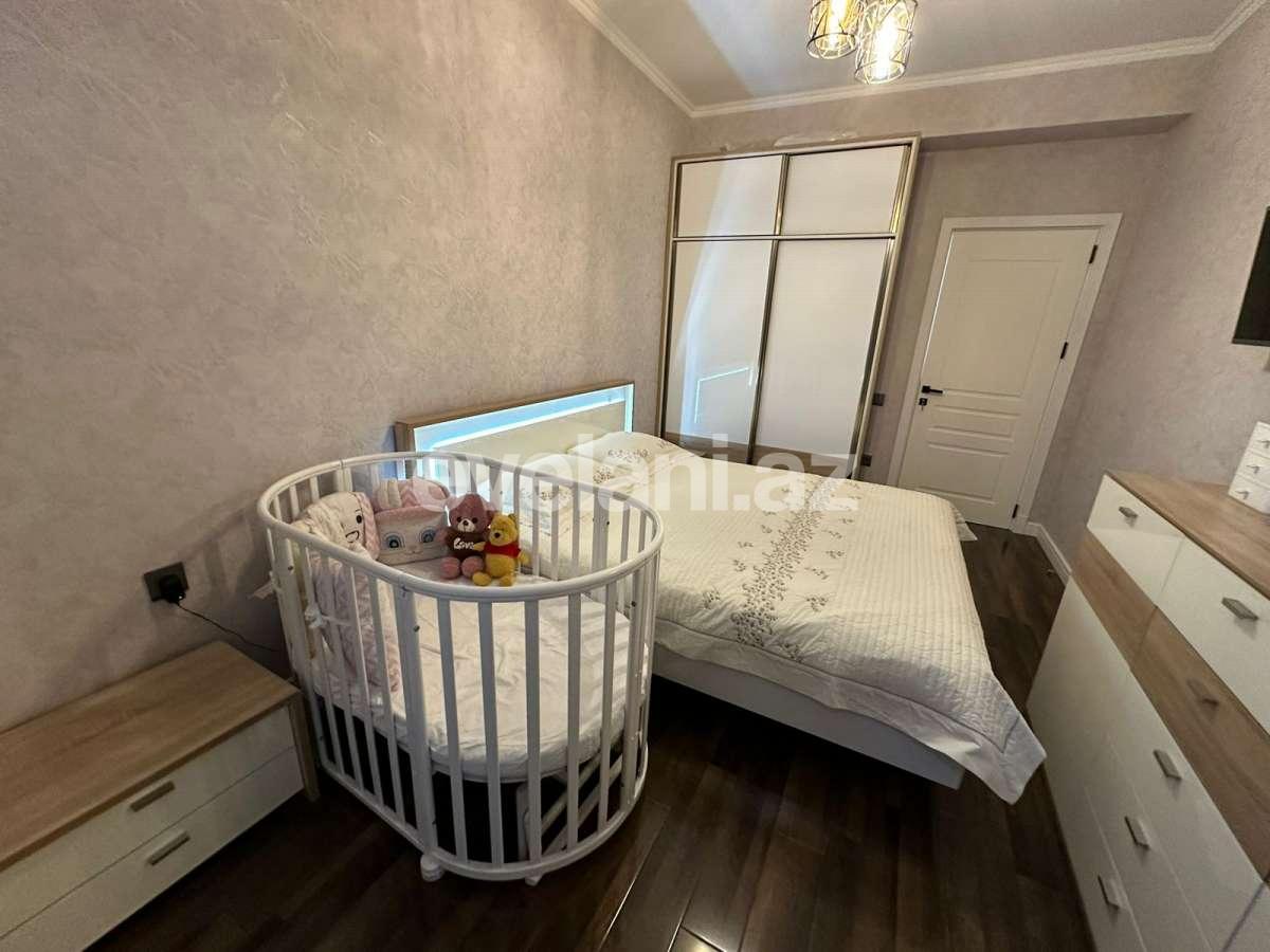 Sale, new building, 2 room, 62 m², Baku, Khatai r, Hazi Aslanov m.