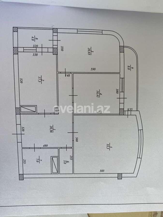 Satılır, yeni tikili, 4 otaqlı, 132 m², Bakı, Nəsimi r, 5-ci mikrorayon q, Memar Əcəmi m.