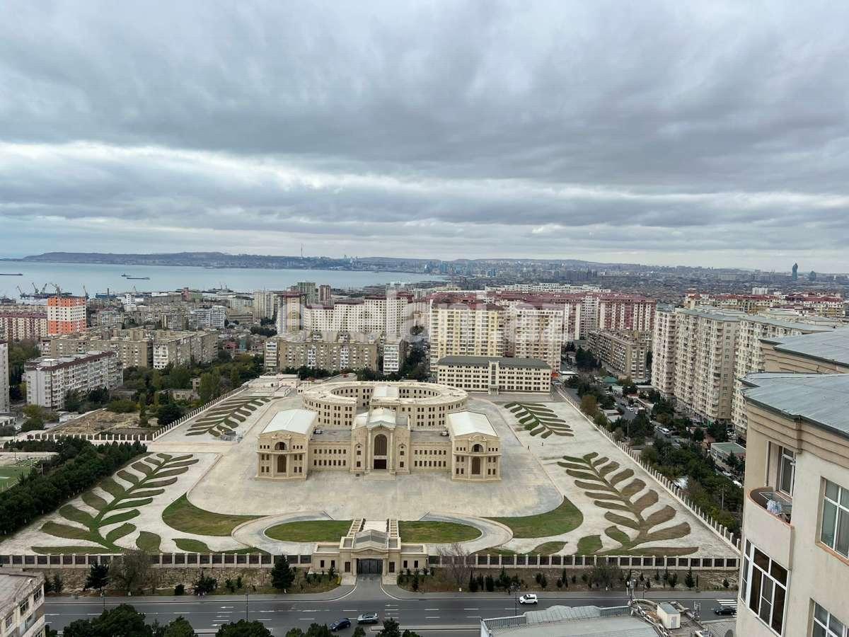 Sale, new building, 3 room, 85 m², Baku, Khatai r, Hazi Aslanov m.