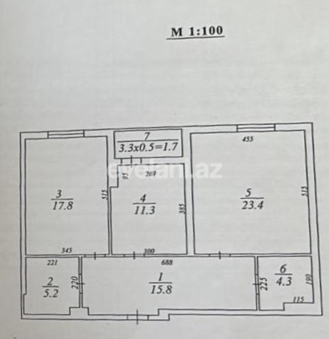 Satılır, yeni tikili, 2 otaqlı, 82 m², Bakı, Səbail r, 20 yanvar m.