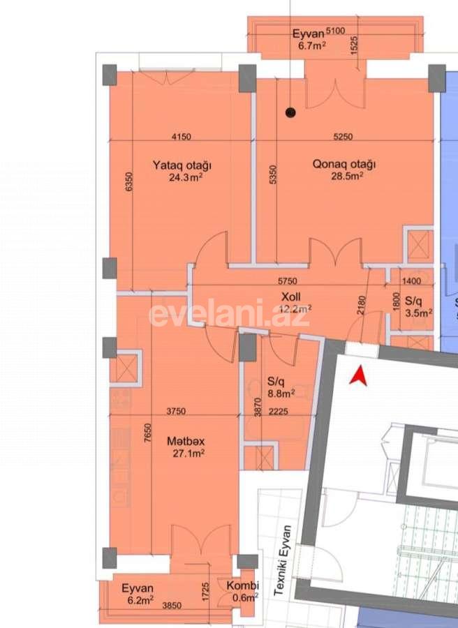 Satılır, yeni tikili, 3 otaqlı, 118 m², Bakı, Xətai r, Ağ şəhər q, Şah İsmayıl Xətai m.