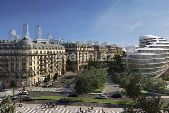 Продаётся, новостройка, 3-комнаты, 100 m², Баку, Хатаинский r, Аг шехер p, Шах Исмаил Хатаи m.