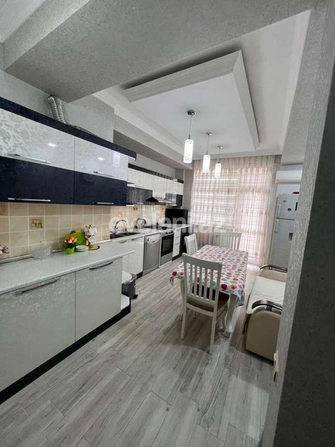 Sale, new building, 3 room, 126 m², Baku, Khatai r, Hazi Aslanov m.