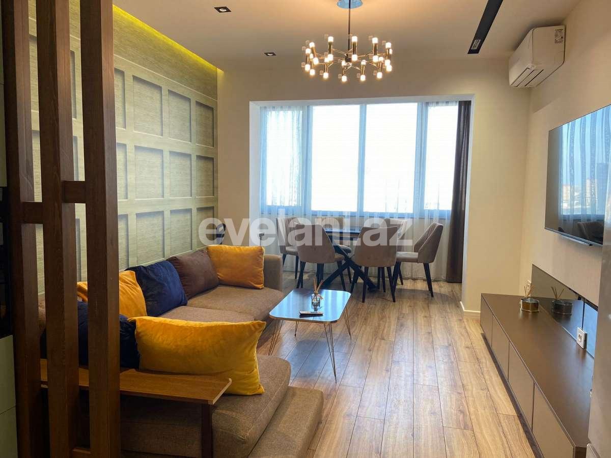 Kirayə verilir, yeni tikili, 2 otaqlı, 80 m², Bakı, Nəsimi r, 8 Noyabr m.