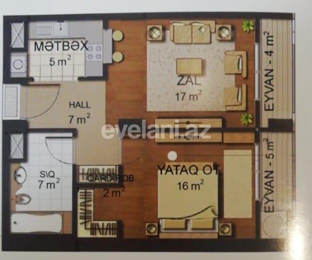 Satılır, yeni tikili, 2 otaqlı, 63 m², Bakı, Xətai r, Ağ şəhər q, Şah İsmayıl Xətai m.