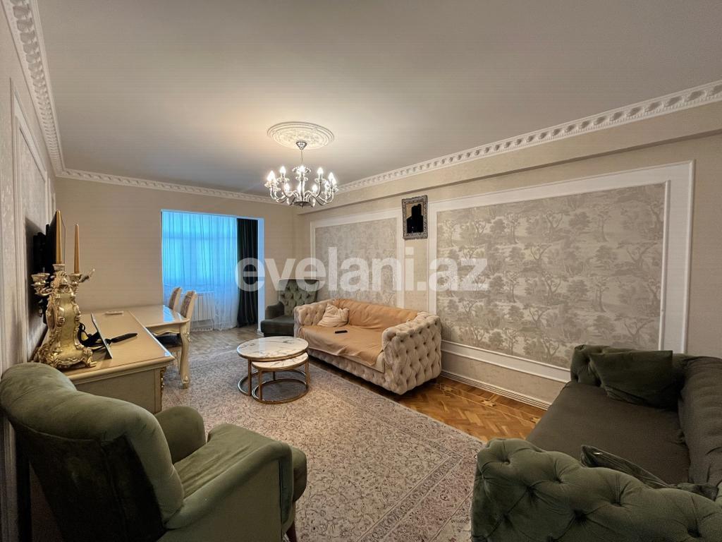 Kirayə verilir, yeni tikili, 3 otaqlı, 100 m², Bakı, Nizami r, Qara Qarayev m.