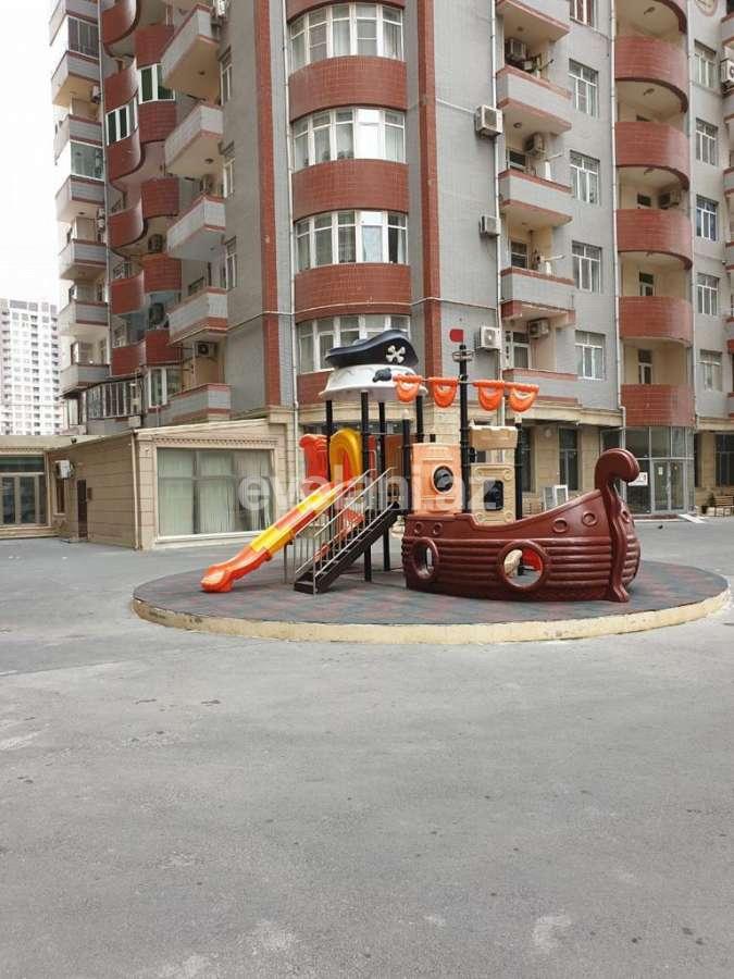 Sale, new building, 3 room, 88 m², Baku, Khatai r, Shah Ismail Khatai m.