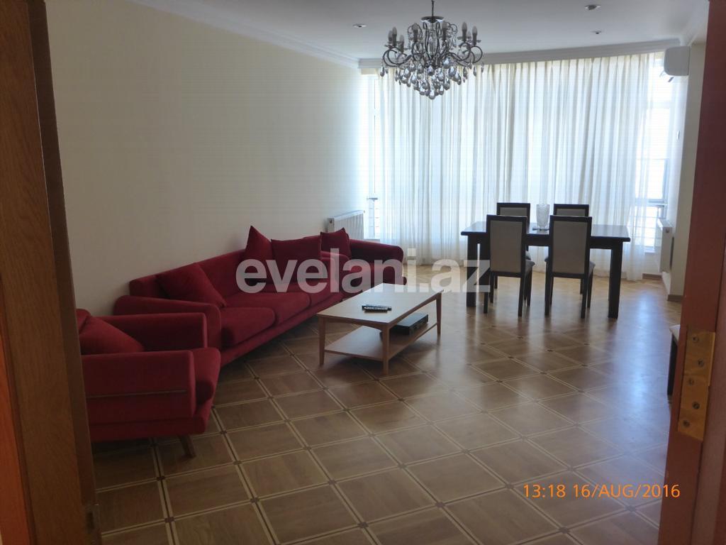 Rent, new building, 3 room, 134 m², Baku, Khatai r, Shah Ismail Khatai m.