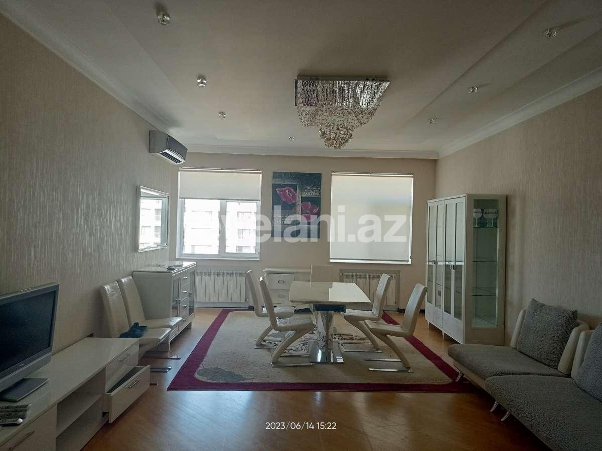 Sale, new building, 3 room, 136 m², Baku, Khatai r, Shah Ismail Khatai m.