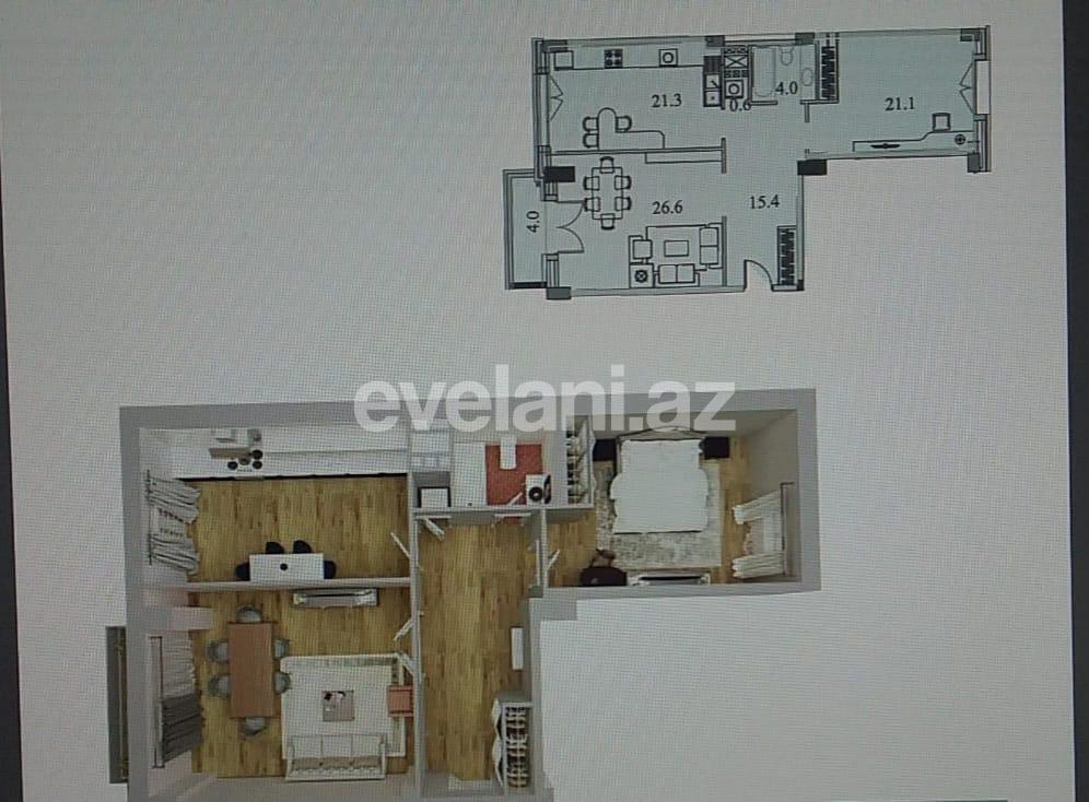 Satılır, yeni tikili, 2 otaqlı, 89 m², Bakı, Xətai r, Ağ şəhər q, Şah İsmayıl Xətai m.