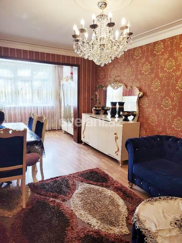 Sale, old building, 3 room, 75 m², Baku, Nizami r, 8-th kilometer d, Neftchilar m.