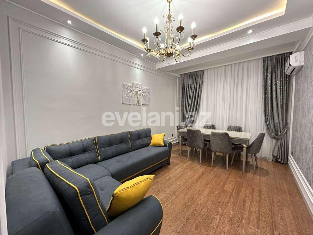 Rent, new building, 2 room, 60 m², Baku, Khatai r, Shah Ismail Khatai m.