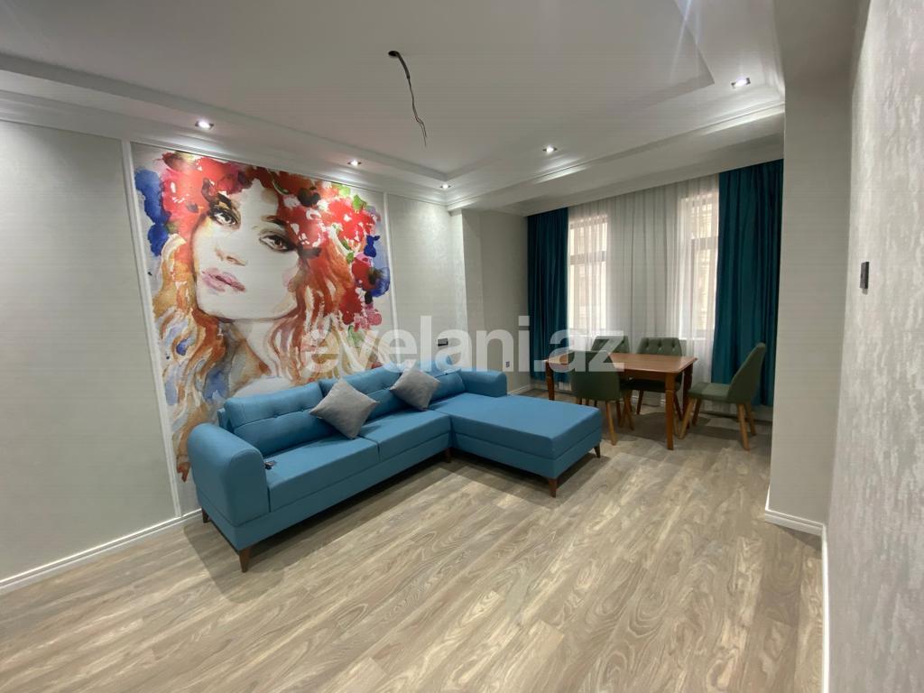Сдаётся, новостройка, 3-комнаты, 85 m², Баку, Насиминский r, Низами m.